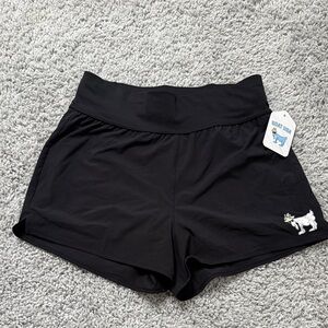 Goat USA Women's Black Athletic Shorts